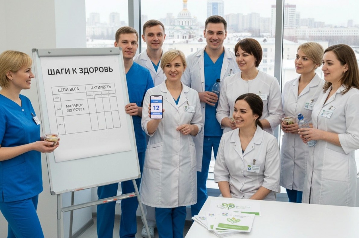 В Нижегородской поликлинике стартует программа по снижению веса среди медработников - «Новости сегодня»